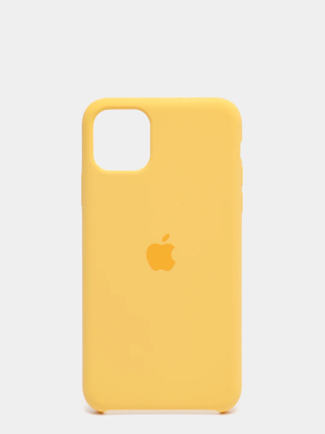 Желтый чехол силиконовый для iPhone  Silicone 7/8/,7/8 Plus,X/ XS,XS Max,XR,11,11 Pro,11 Pro Max