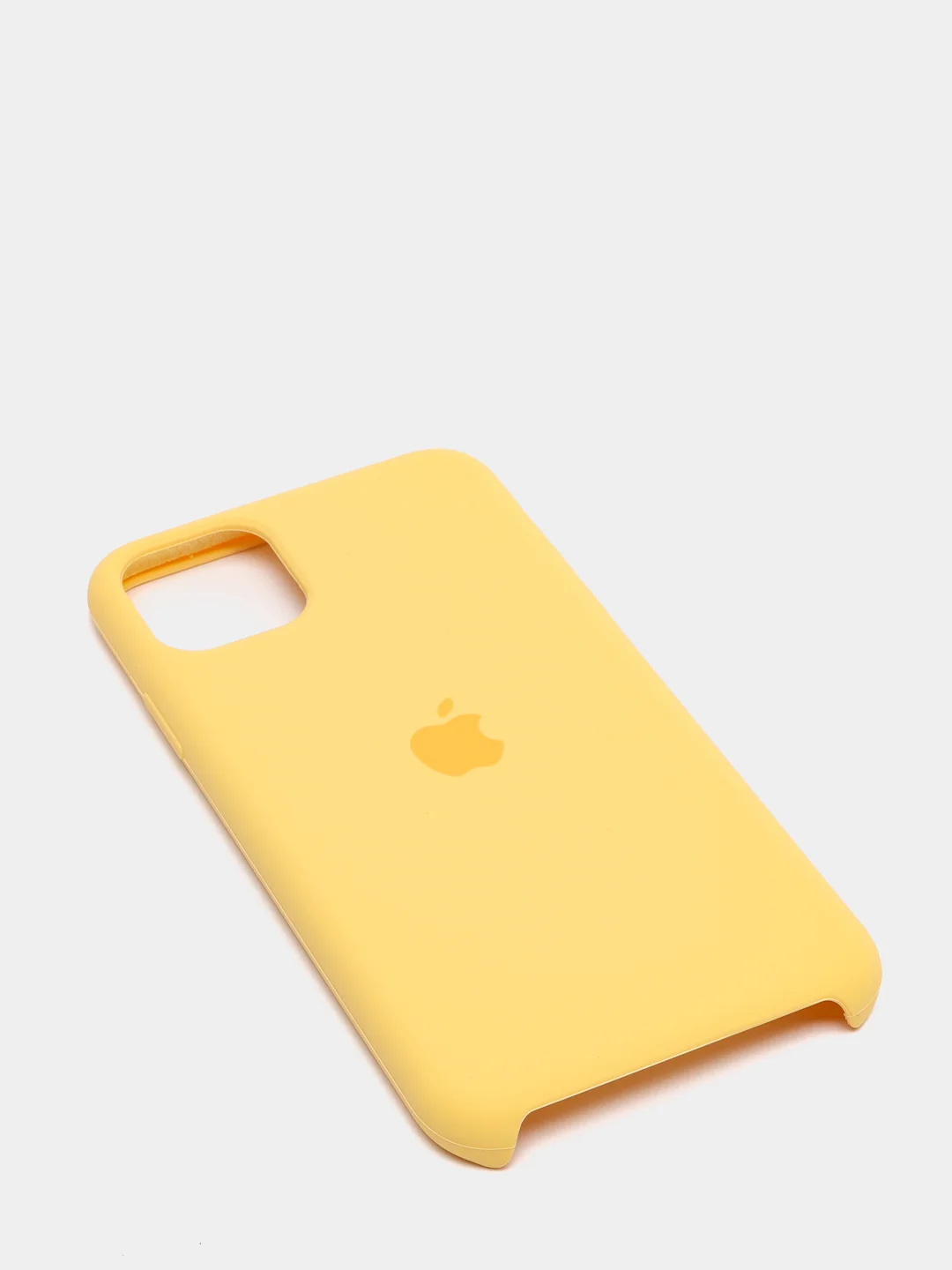Желтый чехол силиконовый для iPhone  Silicone 7/8/,7/8 Plus,X/ XS,XS Max,XR,11,11 Pro,11 Pro Max