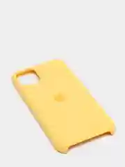 Желтый чехол силиконовый для iPhone  Silicone 7/8/,7/8 Plus,X/ XS,XS Max,XR,11,11 Pro,11 Pro Max