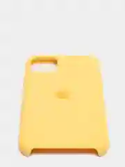 Желтый чехол силиконовый для iPhone  Silicone 7/8/,7/8 Plus,X/ XS,XS Max,XR,11,11 Pro,11 Pro Max