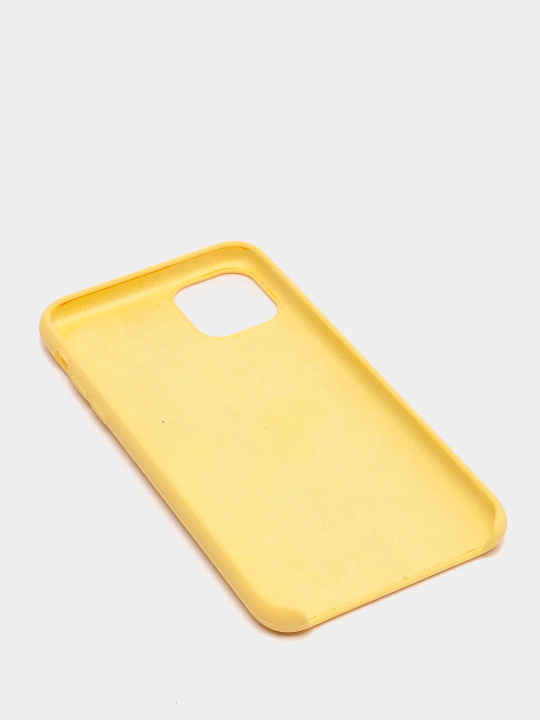 Желтый чехол силиконовый для iPhone  Silicone 7/8/,7/8 Plus,X/ XS,XS Max,XR,11,11 Pro,11 Pro Max
