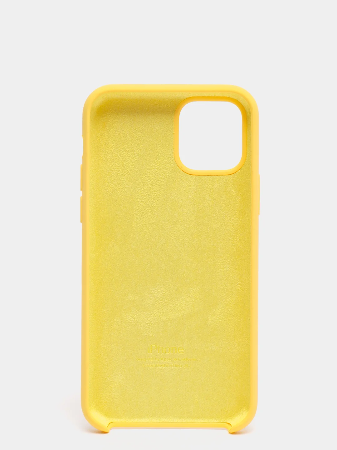 Желтый чехол силиконовый для iPhone  Silicone 7/8/,7/8 Plus,X/ XS,XS Max,XR,11,11 Pro,11 Pro Max