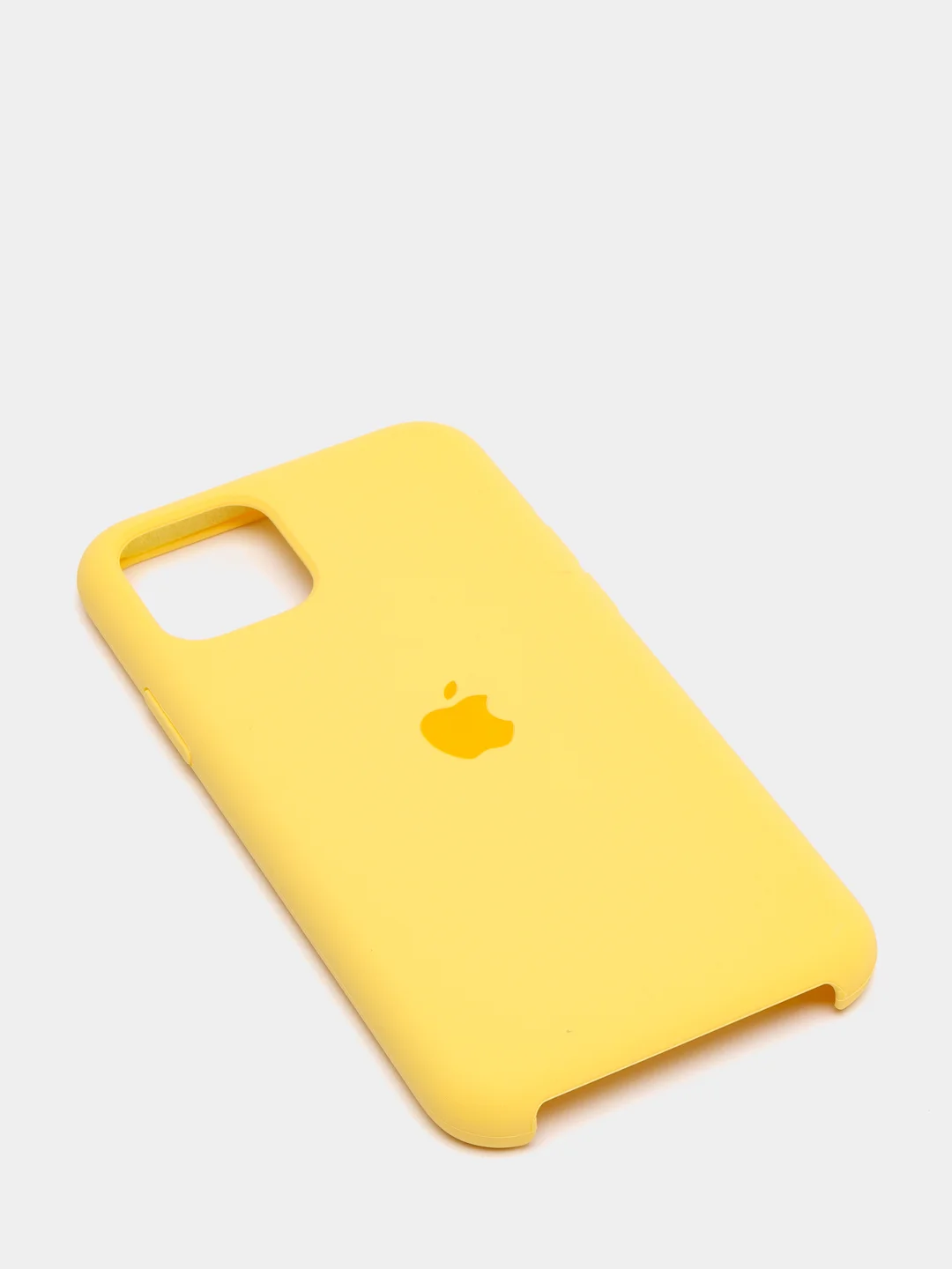 Желтый чехол силиконовый для iPhone  Silicone 7/8/,7/8 Plus,X/ XS,XS Max,XR,11,11 Pro,11 Pro Max