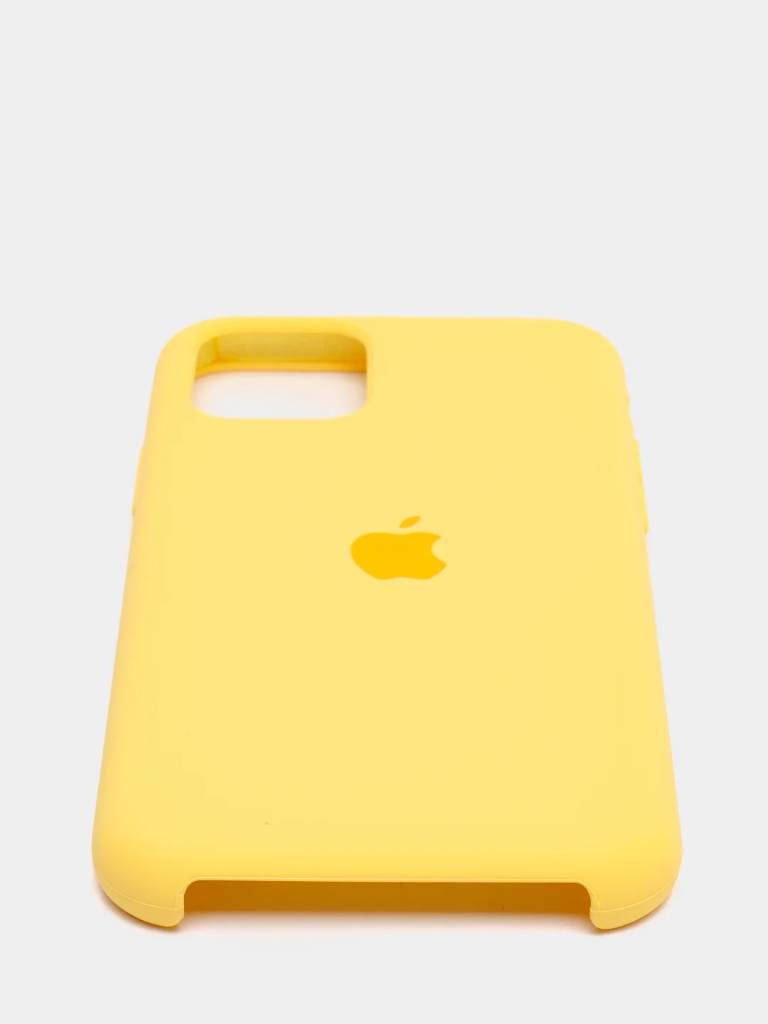 Желтый чехол силиконовый для iPhone  Silicone 7/8/,7/8 Plus,X/ XS,XS Max,XR,11,11 Pro,11 Pro Max
