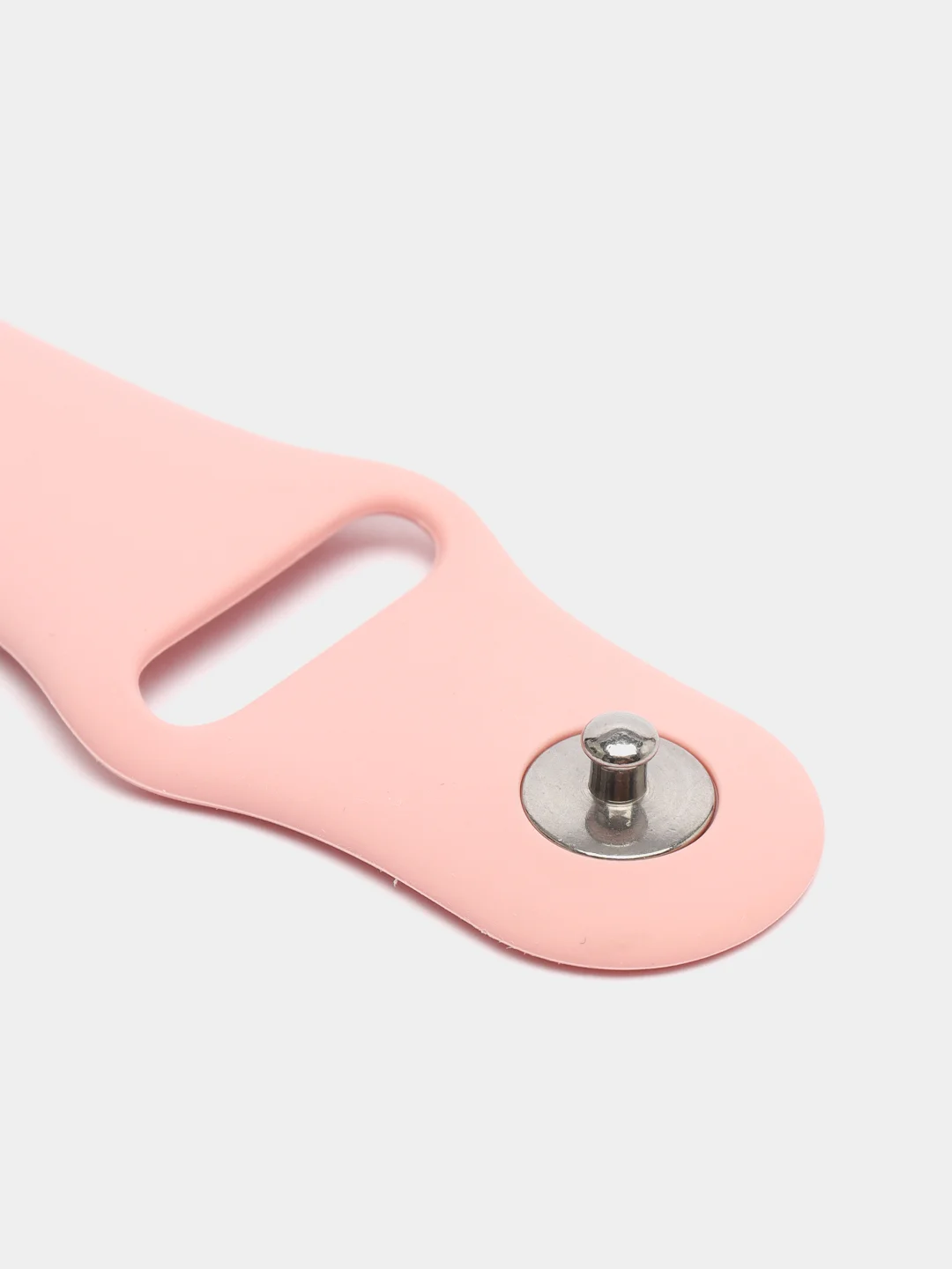 Пудровый силиконовый ремешок для Apple Watch 38, 40, 42, 44