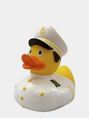 Игрушка для купания сувенир Funny ducks "Капитан уточка", 1989