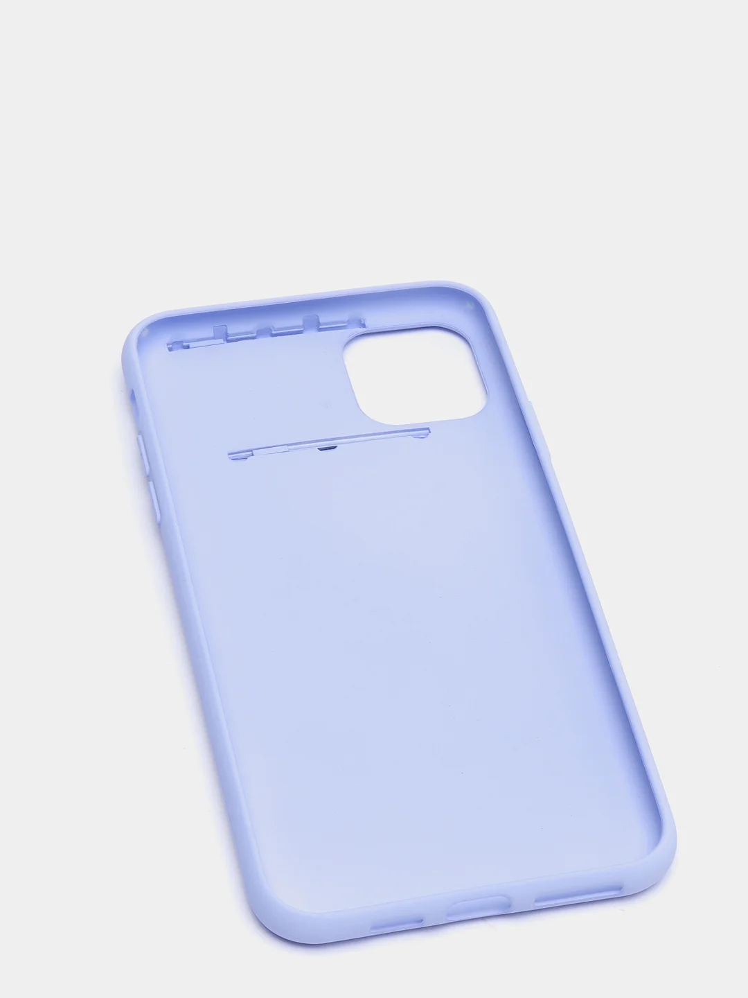Лавандовый чехол для IPhone Матовый с защитой XR / 11 Pro Max / 12 Pro Max с защитой камеры