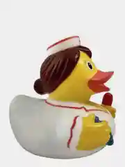 Игрушка для купания сувенир Funny Ducks "Медсестра уточка", 1386