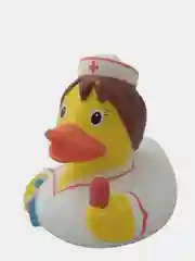 Игрушка для купания сувенир Funny Ducks "Медсестра уточка", 1386