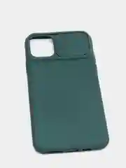 Зеленый чехол для IPhone Матовый с защитой XR / 11 Pro Max / 12 Pro Max с защитой камеры