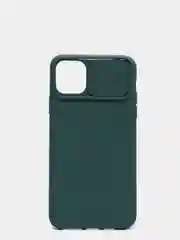 Зеленый чехол для IPhone Матовый с защитой XR / 11 Pro Max / 12 Pro Max с защитой камеры