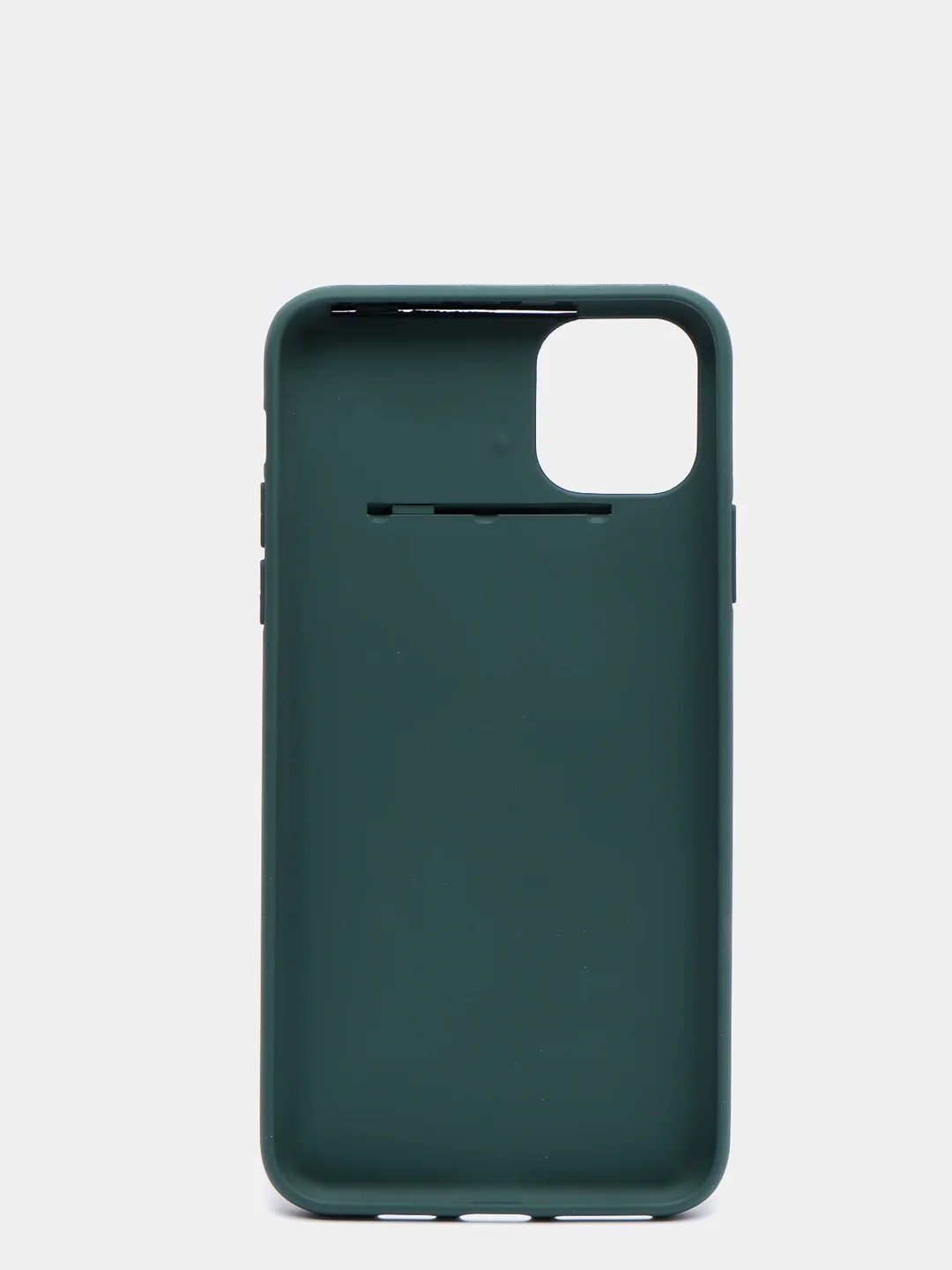 Зеленый чехол для IPhone Матовый с защитой XR / 11 Pro Max / 12 Pro Max с защитой камеры