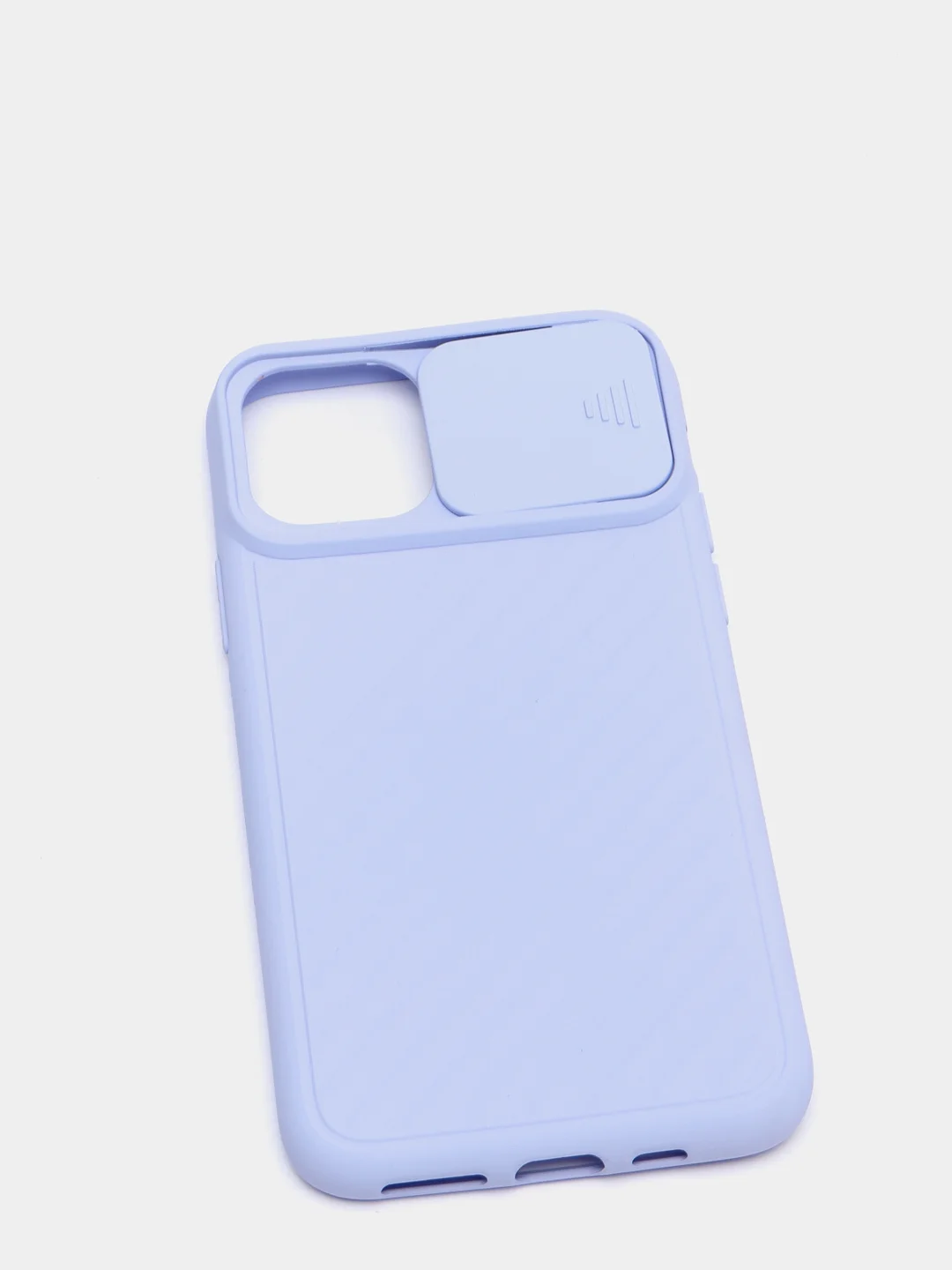 Лавандовый чехол для IPhone Матовый с защитой XR / 11 Pro Max / 12 Pro Max с защитой камеры