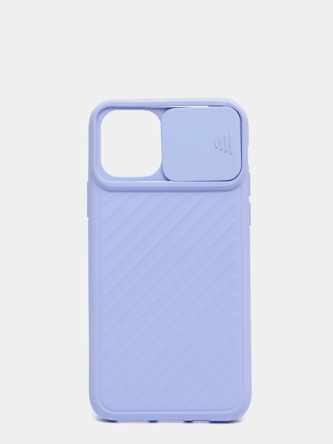 Лавандовый чехол для IPhone Матовый с защитой XR / 11 Pro Max / 12 Pro Max с защитой камеры