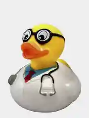 Игрушка для купания сувенир Funny Ducks "Доктор уточка", 1859