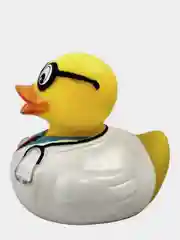 Игрушка для купания сувенир Funny Ducks "Доктор уточка", 1859