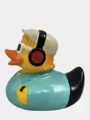 Игрушка для купания, сувенир Funny Ducks "Диджей уточка", 1896