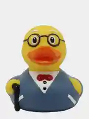 Игрушка для купания, сувенир Funny Ducks "Дедушка уточка", 1901