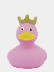 Игрушка для купания сувенир Funny Ducks "Розовая уточка в короне", 1926