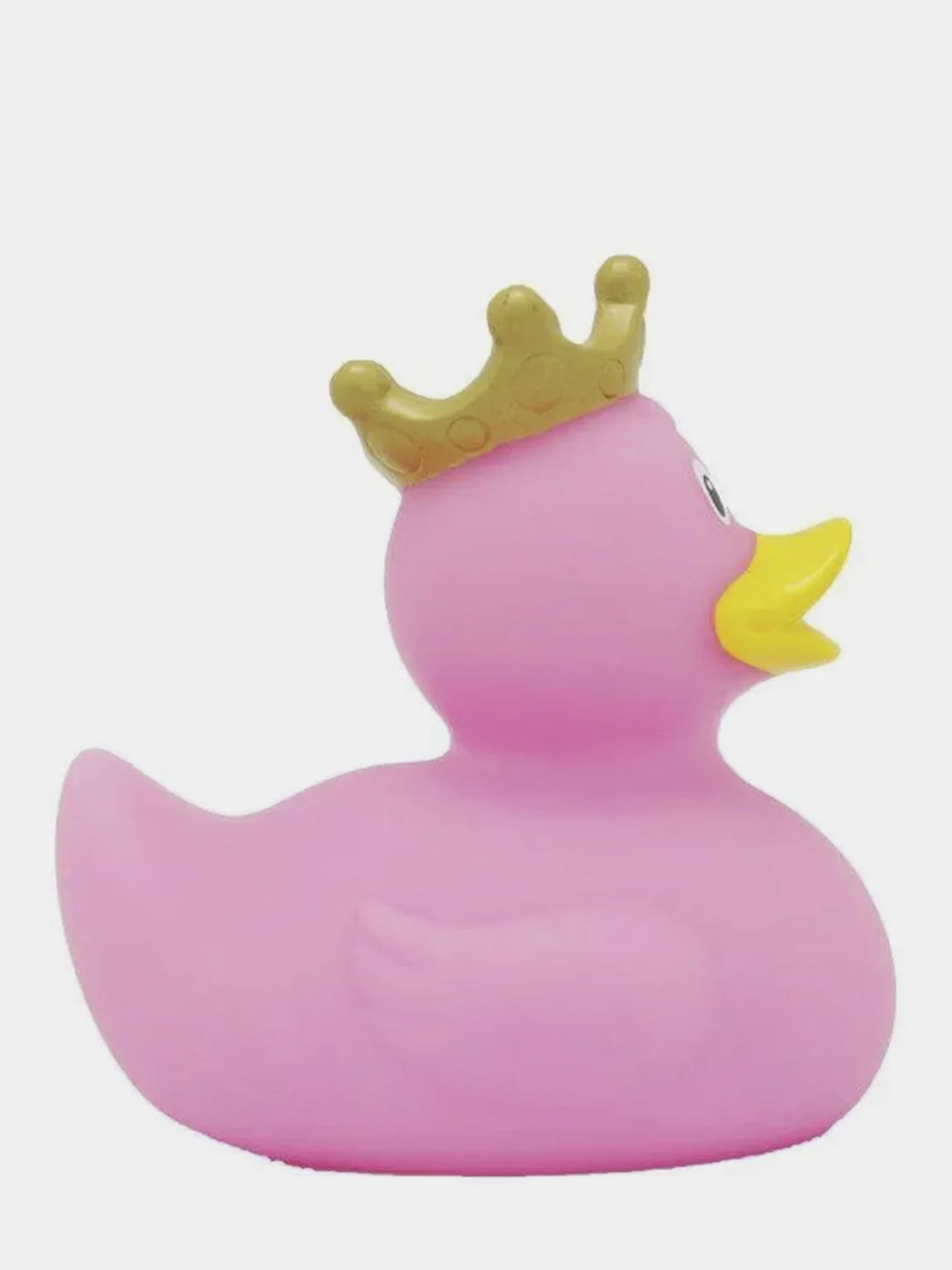 Игрушка для купания сувенир Funny Ducks "Розовая уточка в короне", 1926