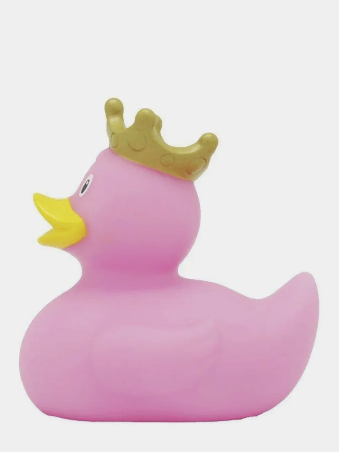 Игрушка для купания сувенир Funny Ducks "Розовая уточка в короне", 1926