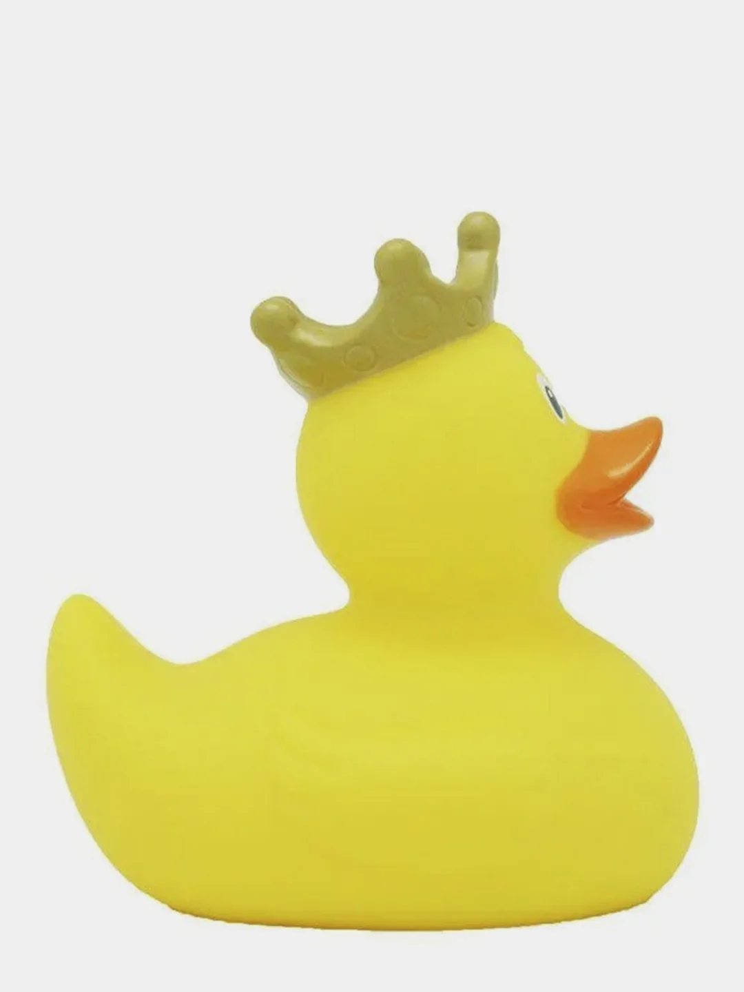 Игрушка для купания сувенир Funny Ducks "Желтая уточка в короне", 1925