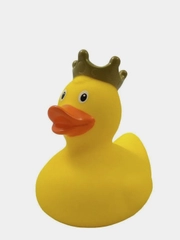 Игрушка для купания сувенир Funny Ducks "Желтая уточка в короне", 1925