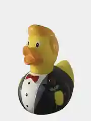 Игрушка для купания сувенир Funny Ducks "Жених уточка", 1823