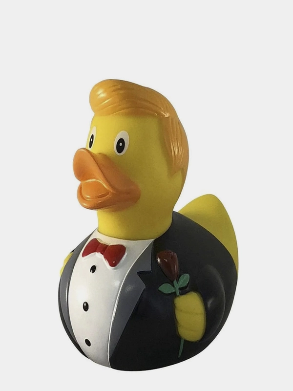 Игрушка для купания сувенир Funny Ducks "Жених уточка", 1823