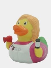 Игрушка для купания, сувенир Funny Ducks "Парикмахер уточка", 2047