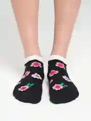 Черный женские носки, короткие