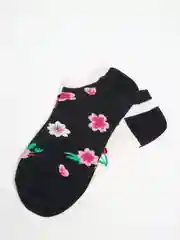 Черный женские носки, короткие