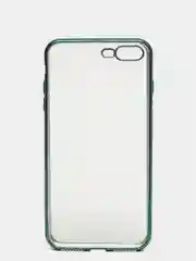 Зеленый чехол силиконовый для iphone/ 6/6s/7/8/se/xs/xsmax/xr/11/11pro/11promax с цветными рамками