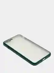 Зеленый чехол силиконовый для iphone/ 6/6s/7/8/se/xs/xsmax/xr/11/11pro/11promax с цветными рамками