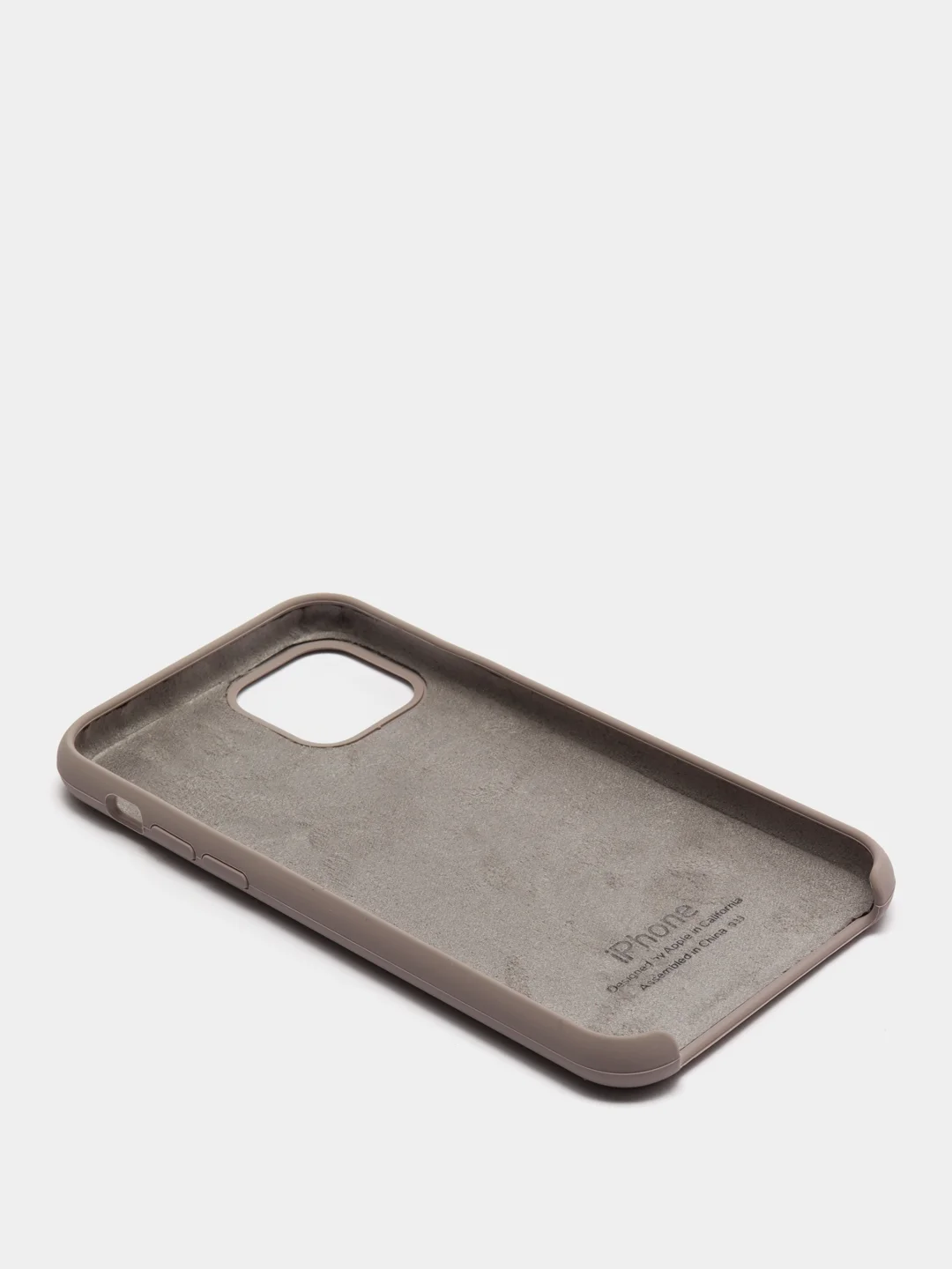 Серый чехол силиконовый для iPhone  Silicone 7/8/,7/8 Plus,X/ XS,XS Max,XR,11,11 Pro,11 Pro Max