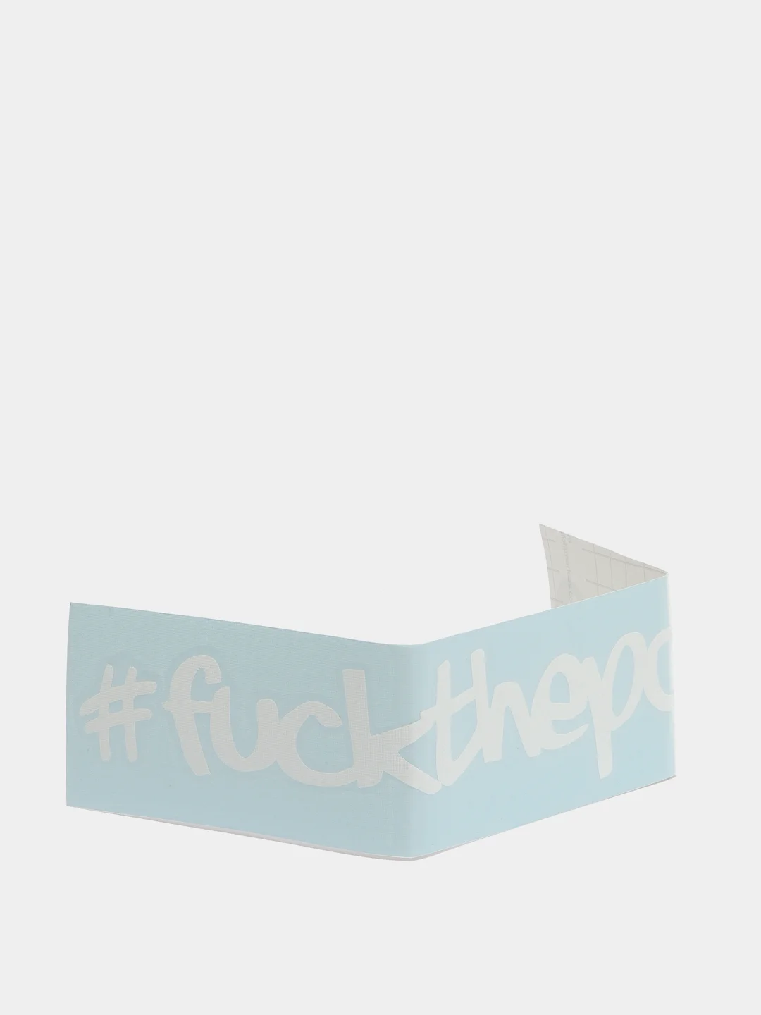 Наклейка автомобильная "F*ck the police"