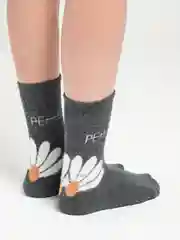 Серый термоноски женские
