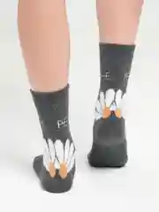 Серый термоноски женские