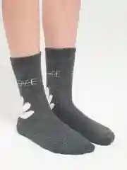 Серый термоноски женские