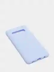 Небесно-голубой чехол на Samsung (Самсунг) S8, S9, S9 plus, S10, S10 plus, S10e