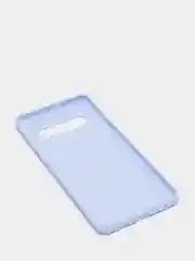 Небесно-голубой чехол на Samsung (Самсунг) S8, S9, S9 plus, S10, S10 plus, S10e