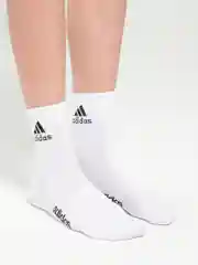 Белый носки унисекс с принтом