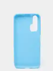 Голубой чехол Huawei Honor 20 Pro (Хуавей Хонор 20 Про) силиконовый цветной