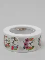 Красный наклейки в рулоне "Thank you"