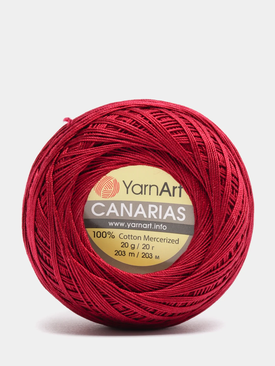 Бордовый пряжа Canarias