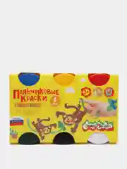 Краски пальчиковые "Каляка-маляка", 60 мл, 6 цветов 3+