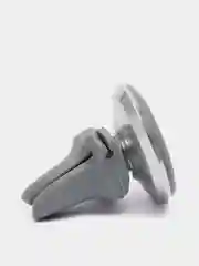 Серебряный автомобильный держатель Baseus "Magnetic Air Vent Car Mount Holder", с держателем кабеля