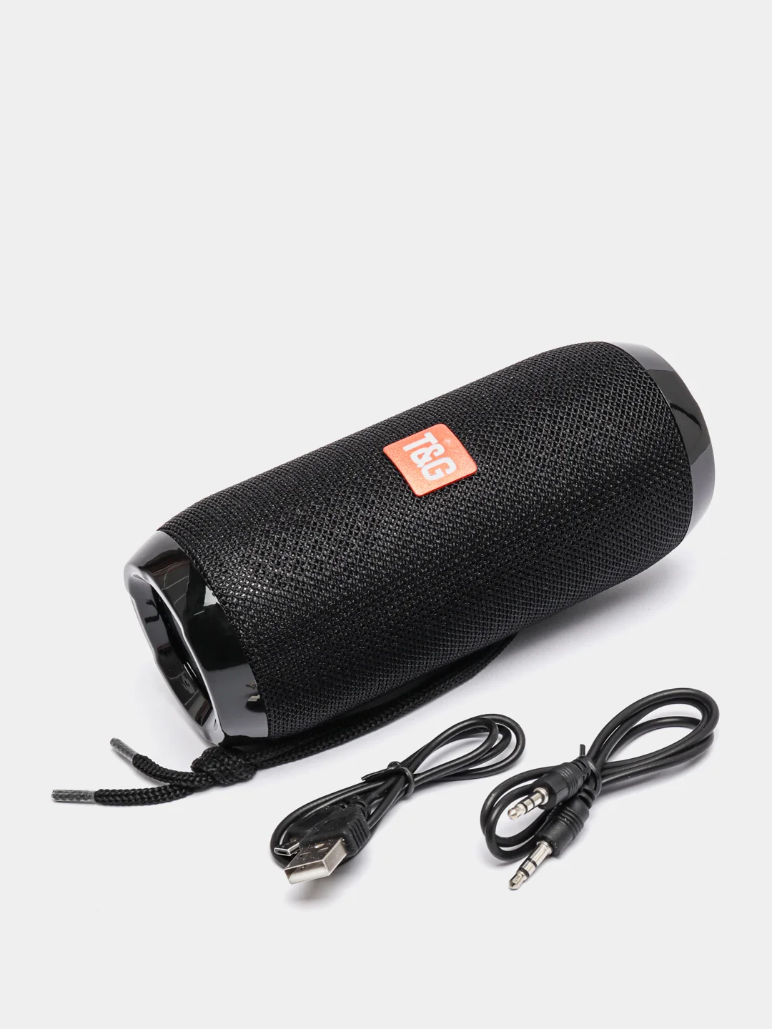 Черный портативная беспроводная Bluetooth колонка TG117