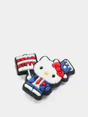 Алый джиббитсы/украшение на обувь/джибитс "Hello Kitty" 5 видов