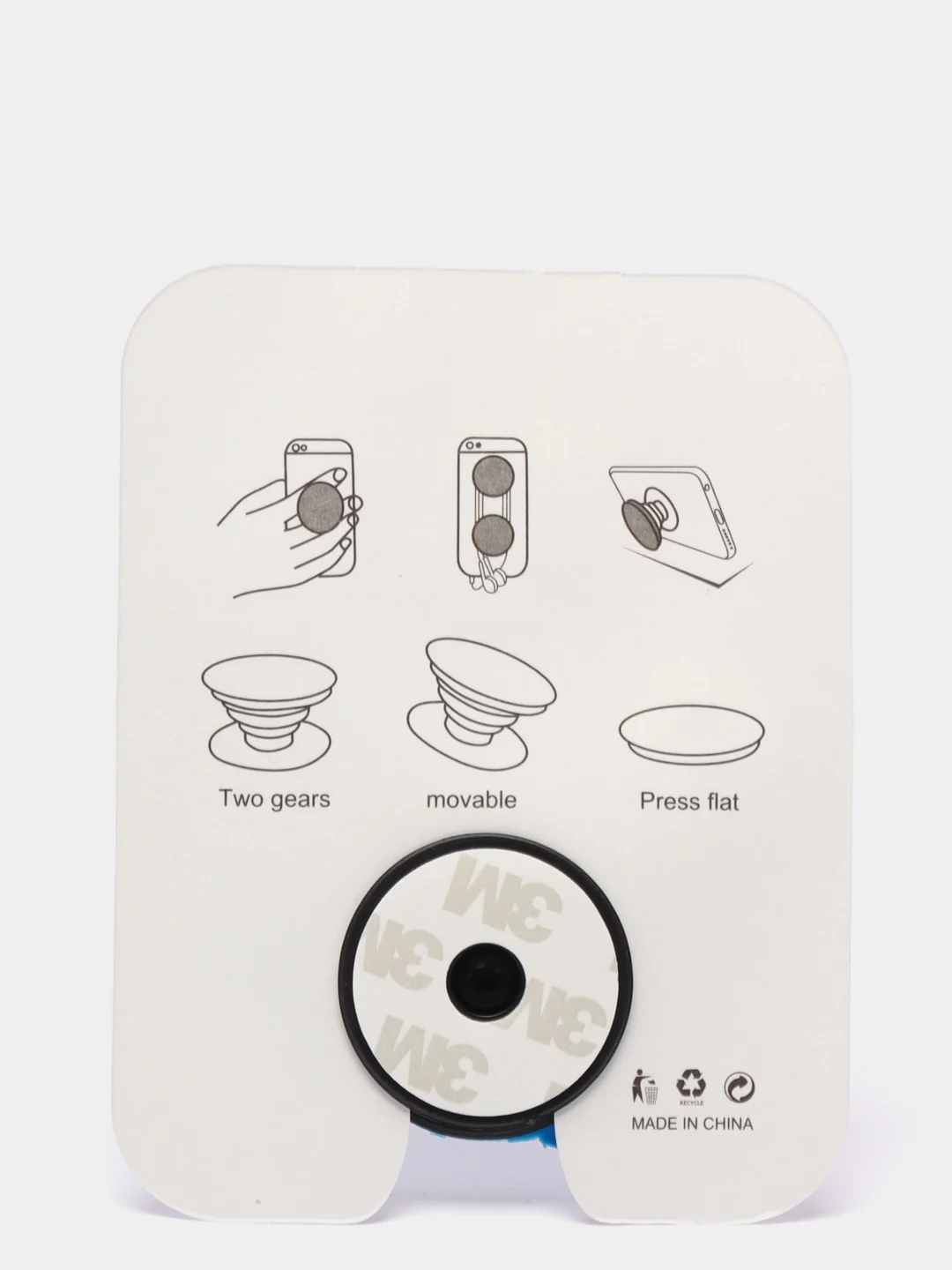 Синий держатель для телефона PopSocket (Попсокет)
